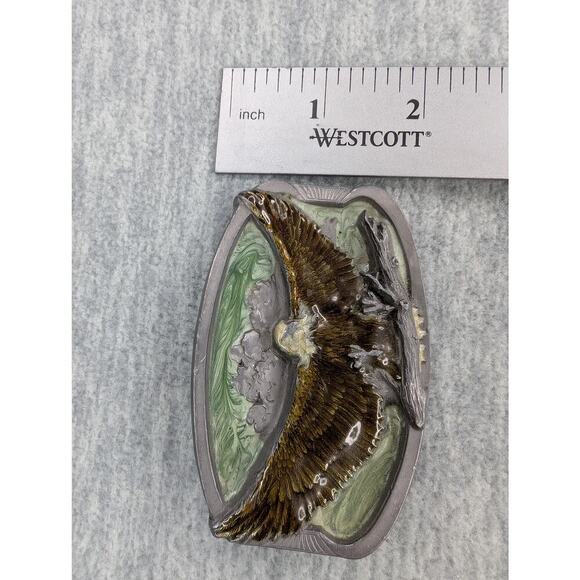 Vintage Masterpiece Collection Eagle Belt Buckle Buckles of America BA-139 USA - Picture 12 of 12